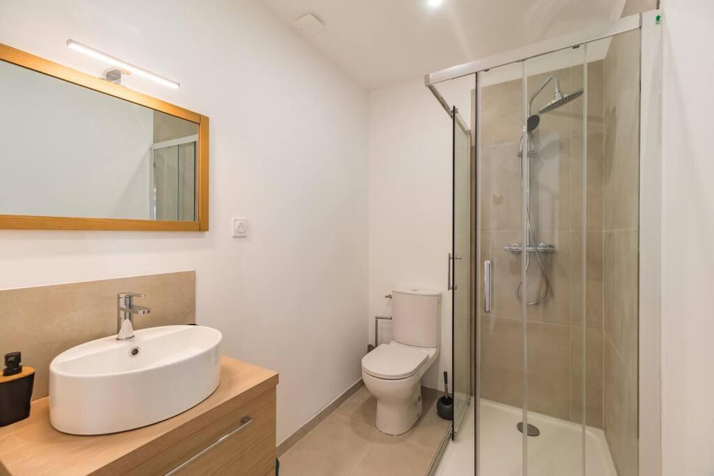Elegant Appartement 2Chambres Cote De Granit Rose เพลอเมอร์-โบดู ภายนอก รูปภาพ